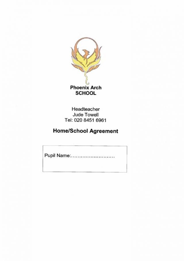 thumbnail of Home School Agreement