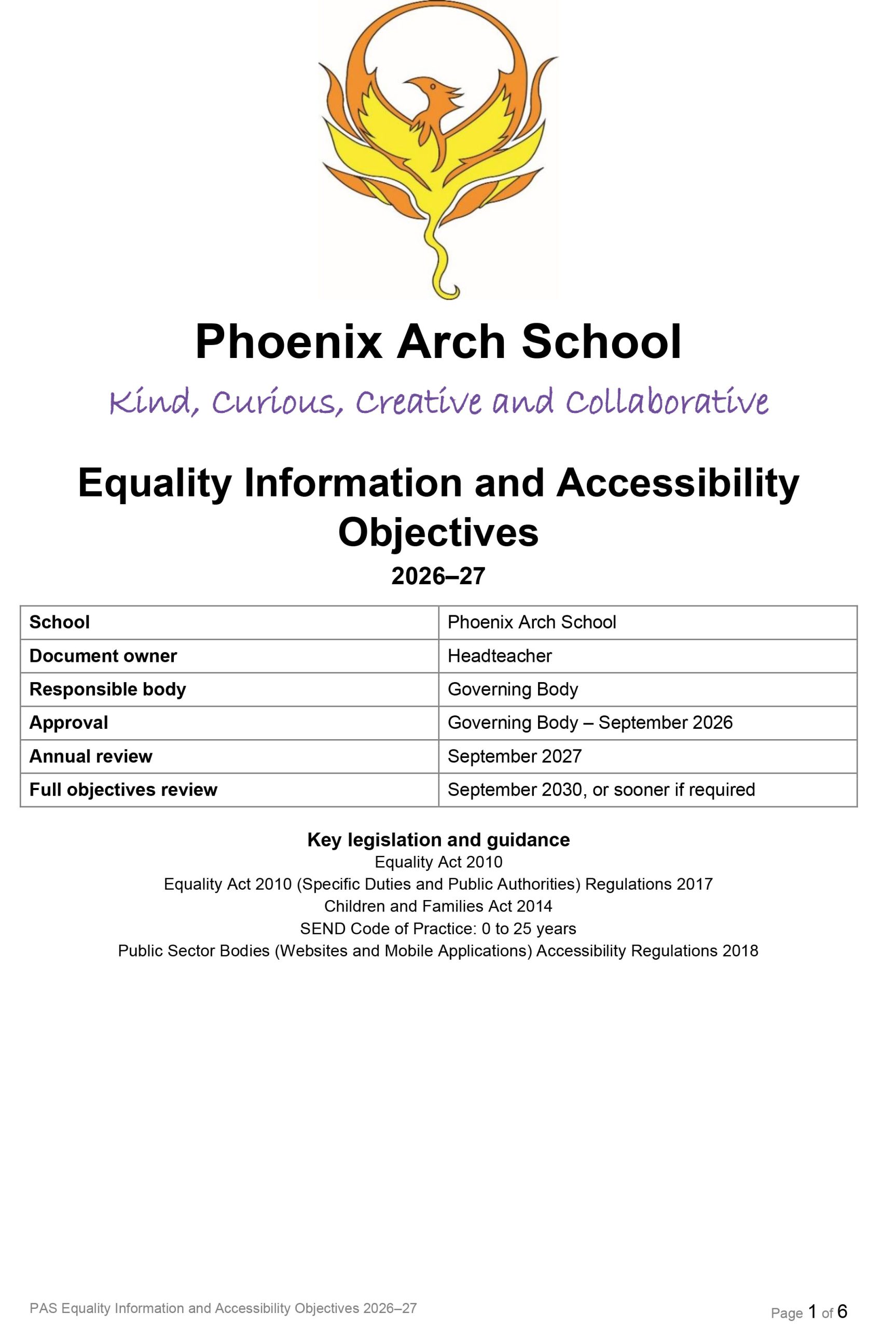 thumbnail of Equality Statement